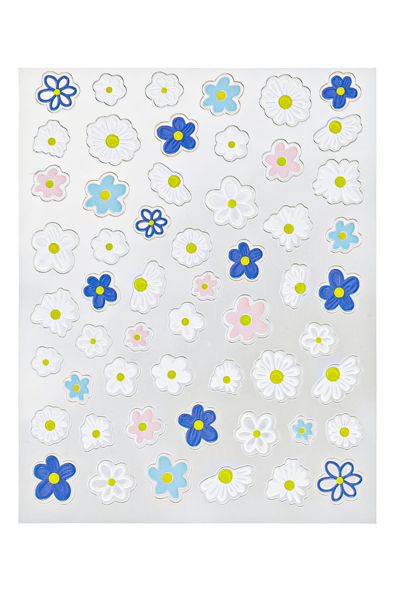 Colorful blossoms - 3D Sticker thumbnail